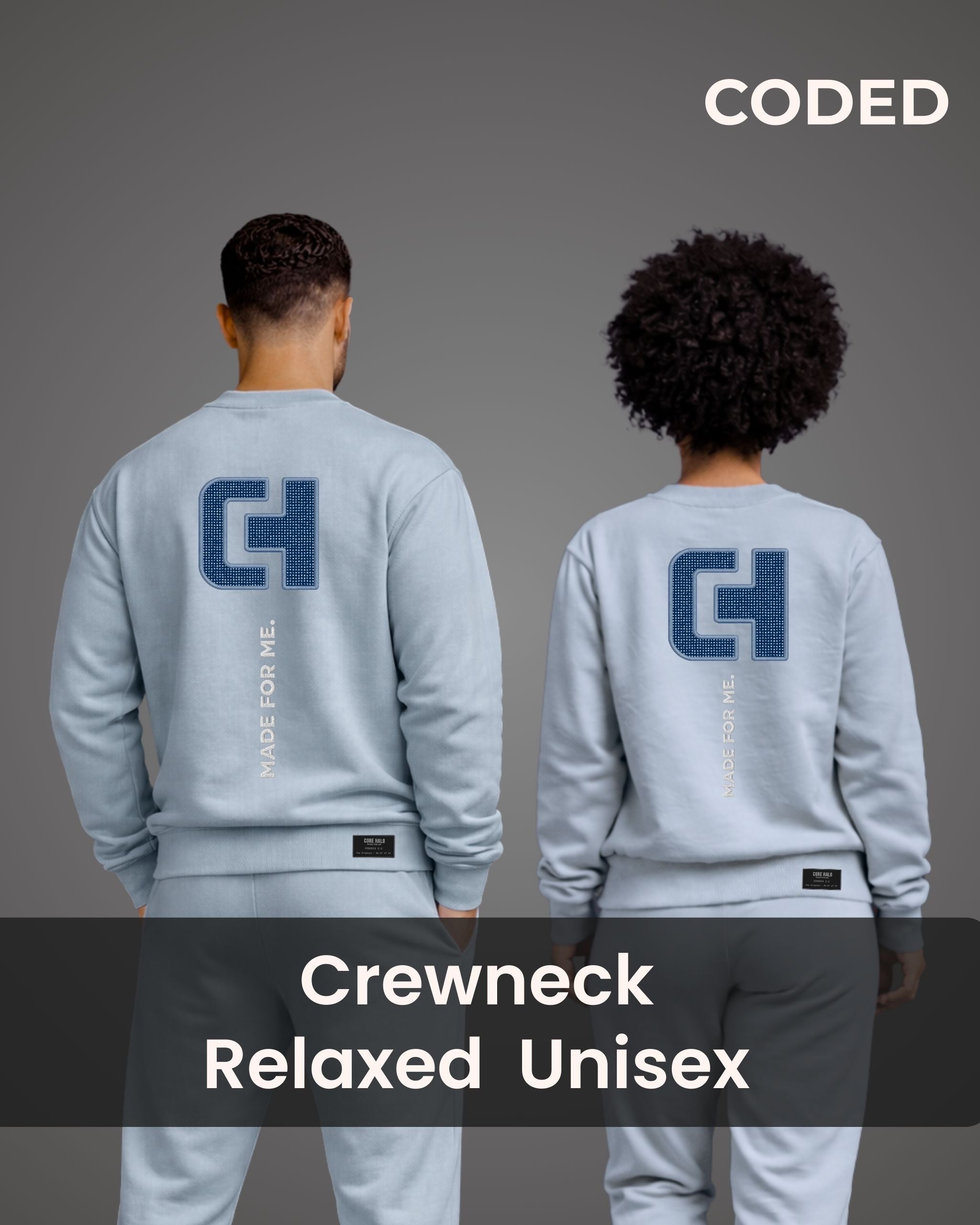 Unisex Crewneck Relaxed CODED