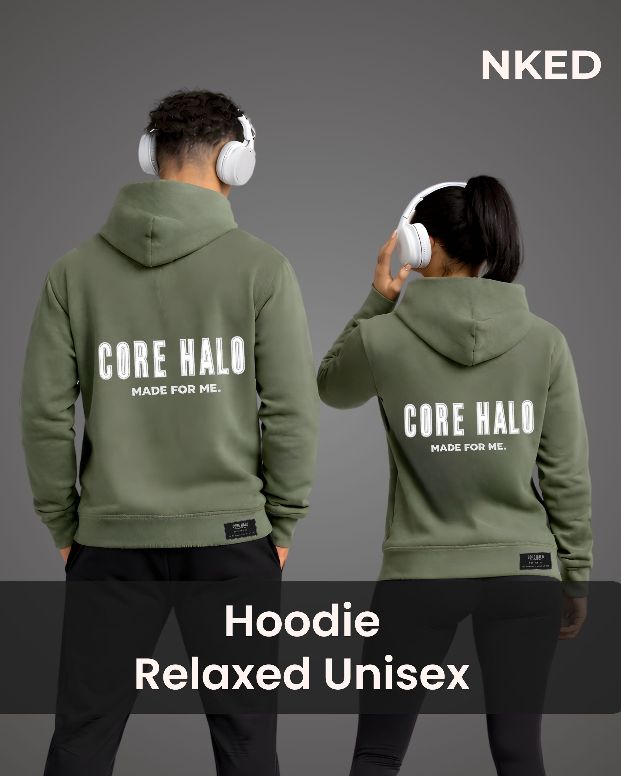 Unisex Hoodie Relaxed NKED