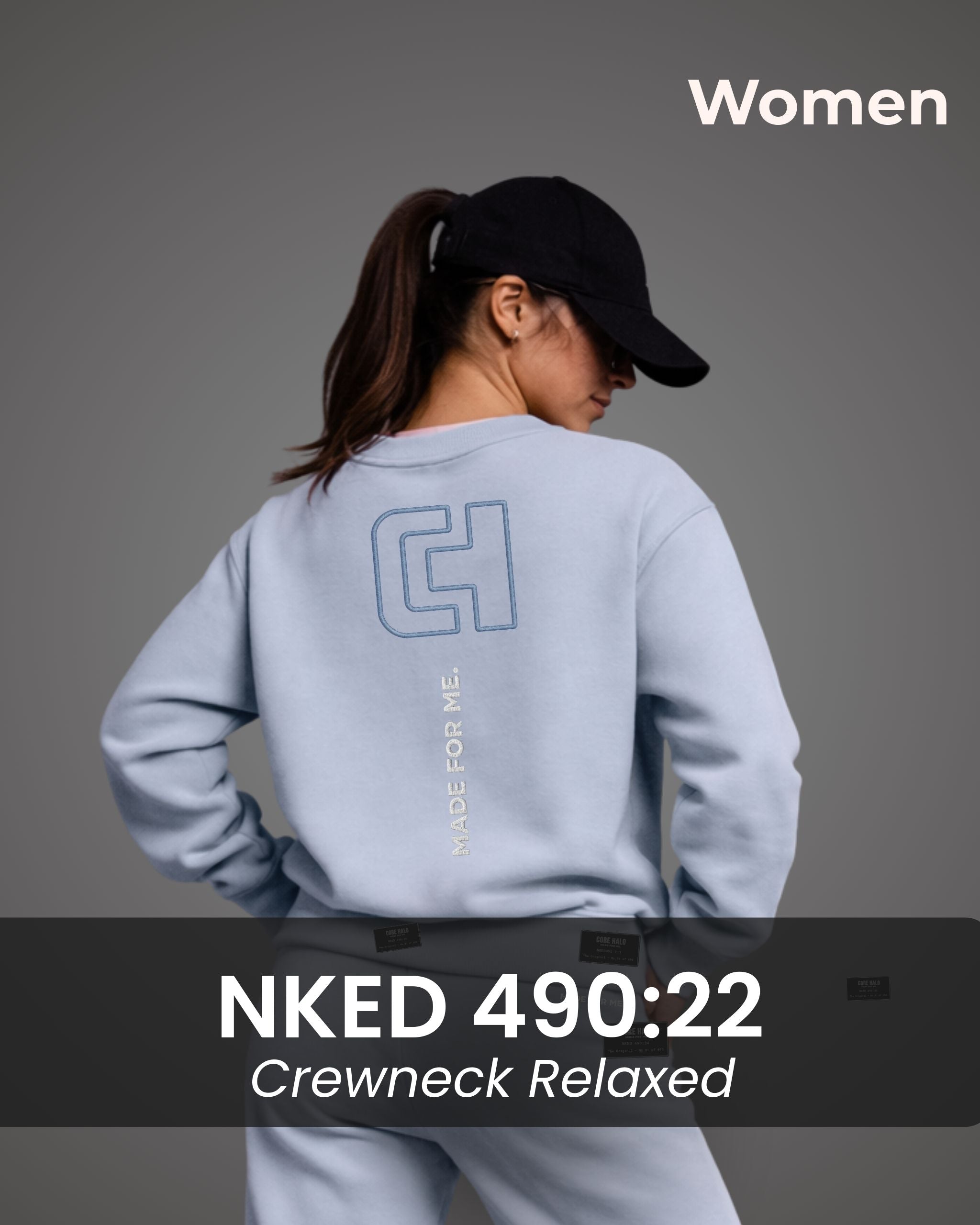 Women NKED 490:22 Crewneck Relaxed