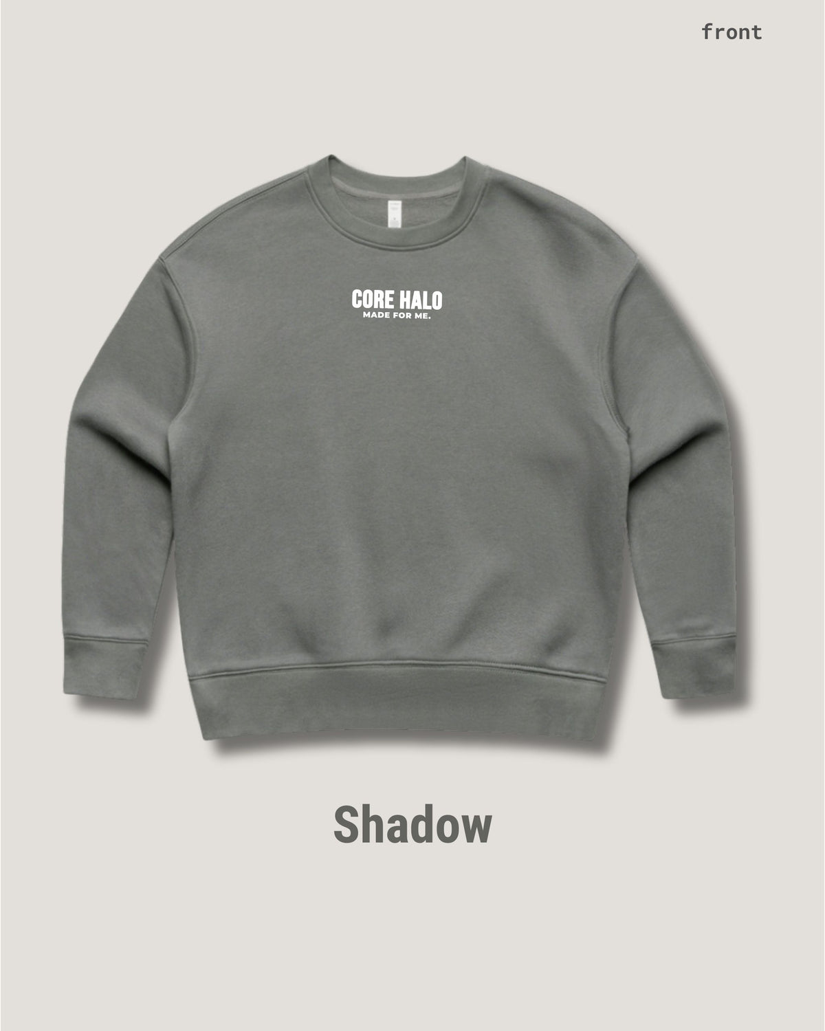 CORE22 | SHADOW Crewneck Relaxed | Limited 33 Prints
