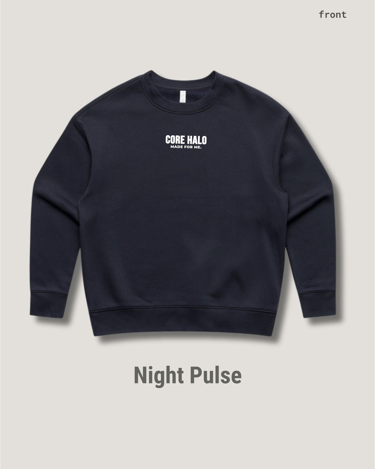 CORE22 | NIGHT PULSE Crewneck Relaxed | Limited 33 Prints