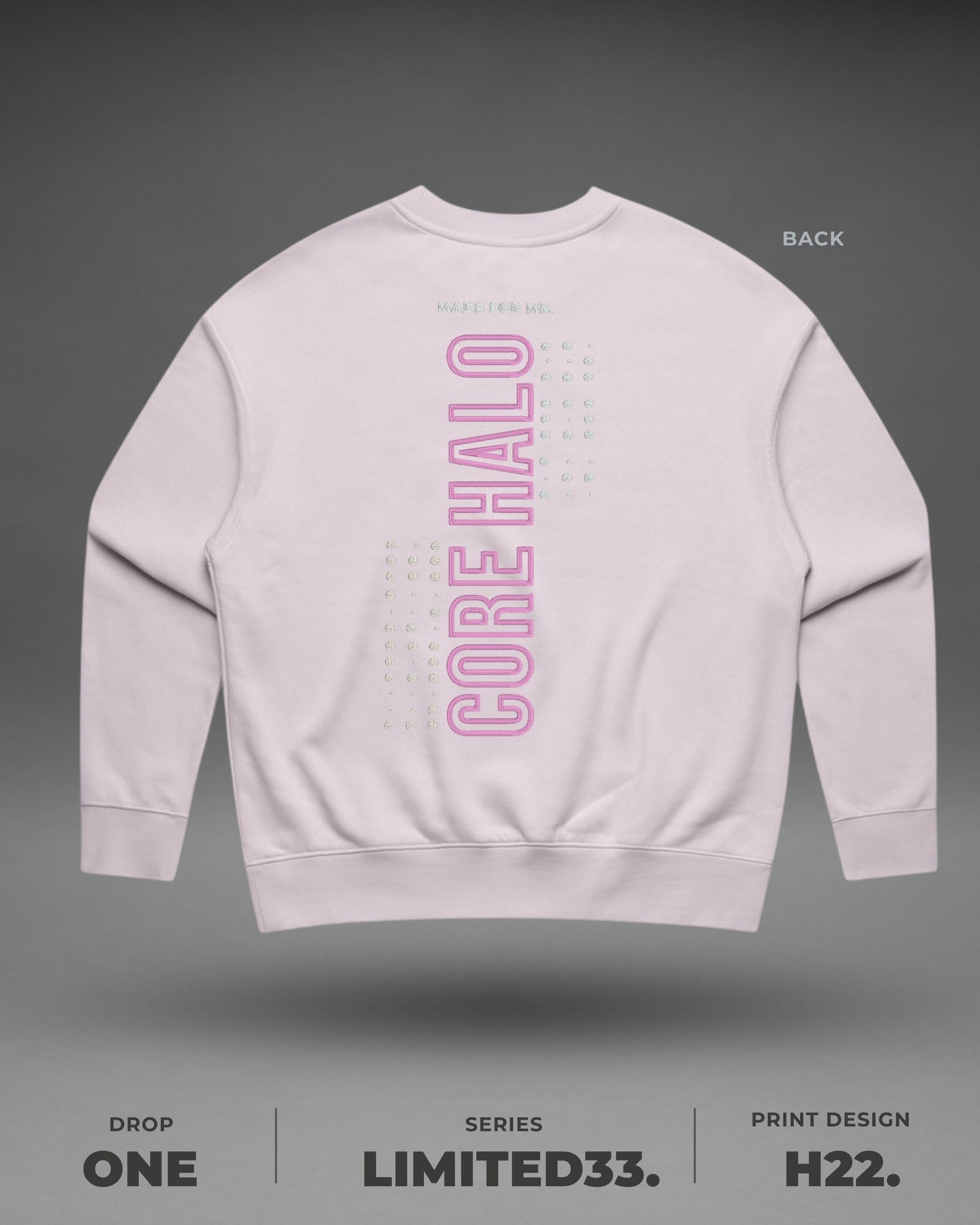 CODED 33:1 | BLUSH Crewneck