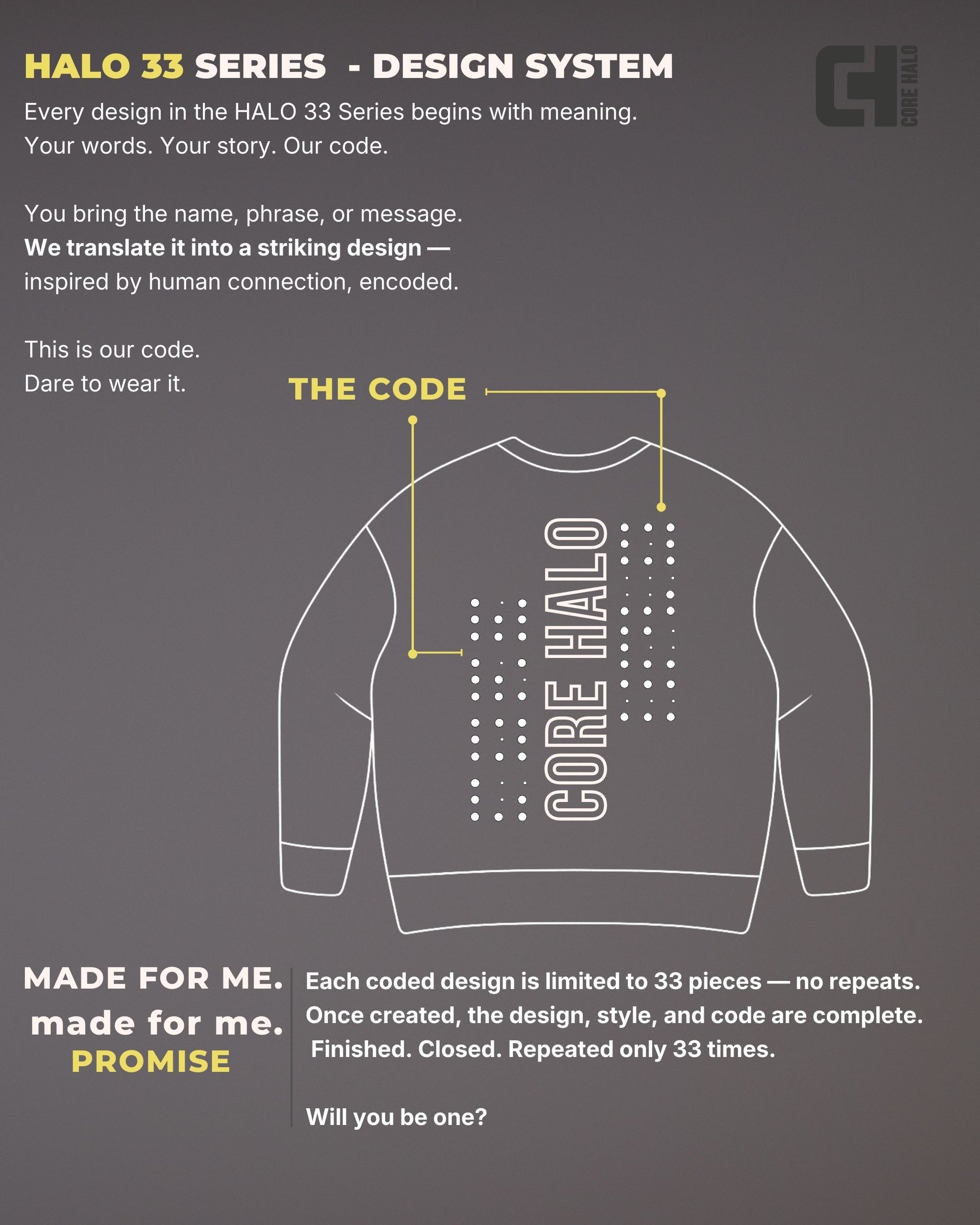 CODED 33:1 | HAZE Crewneck