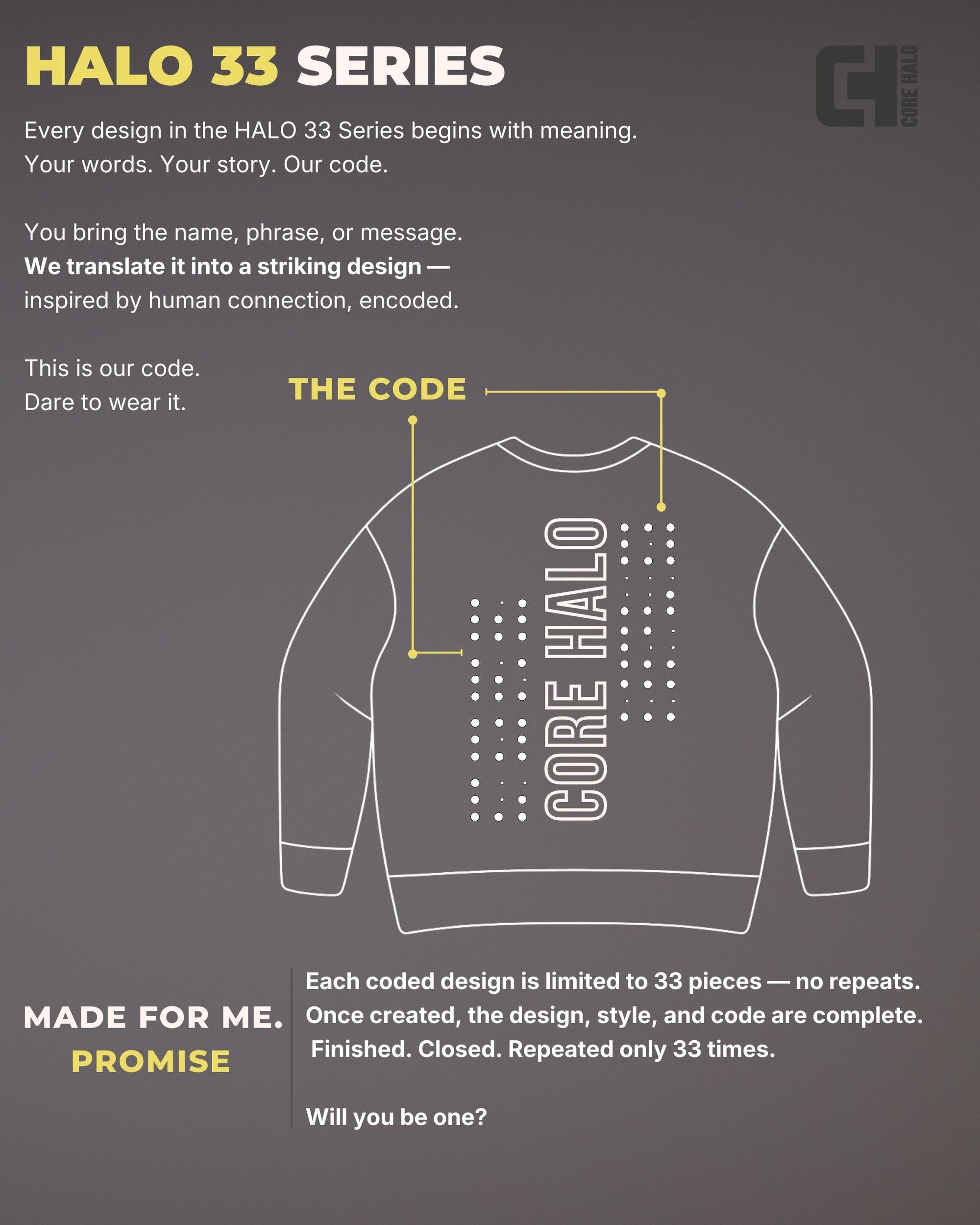 CODED 33:1  | HAZE Crewneck