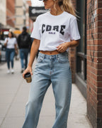 WHITE T-SHIRT Oversized | IAM77