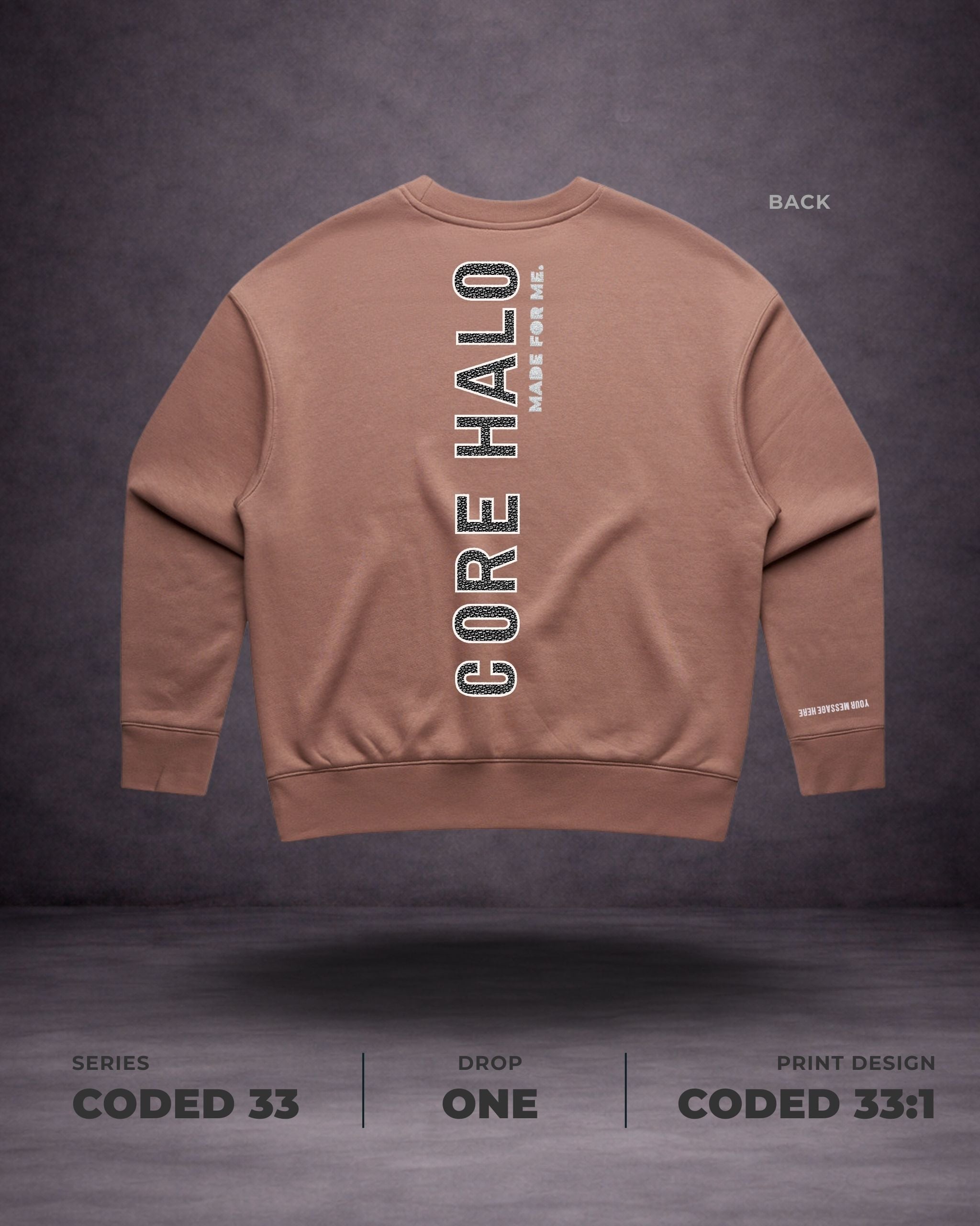 CODED 33:1 | HAZE Crewneck