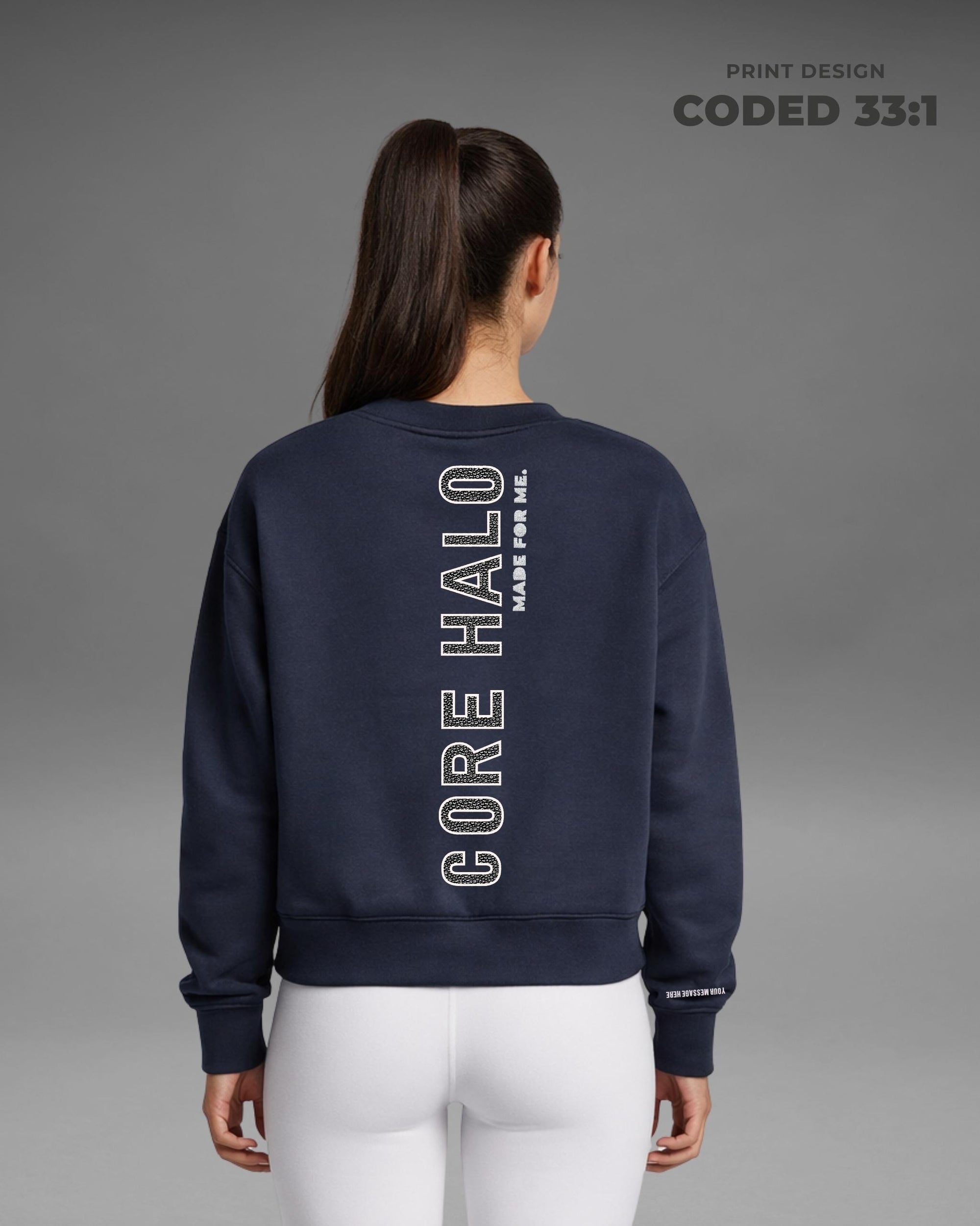 CODED 33:1 |NIGHT PULSE Crewneck