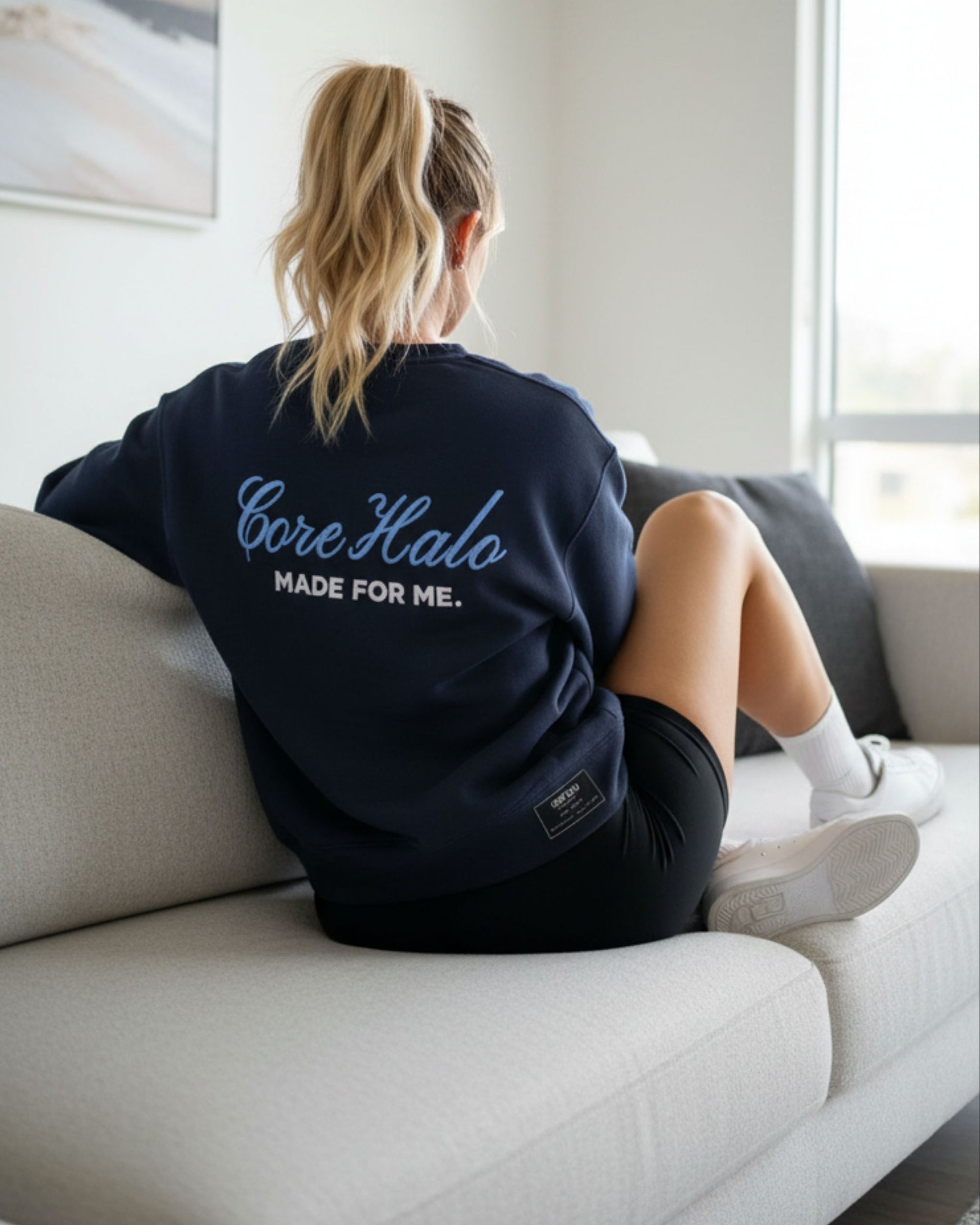 NIGHT BLUE Crewneck | HALO99:1
