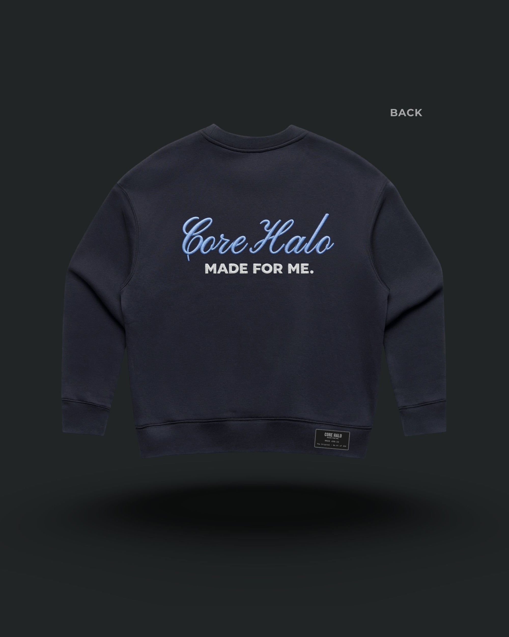 NIGHT BLUE Crewneck | HALO99:1