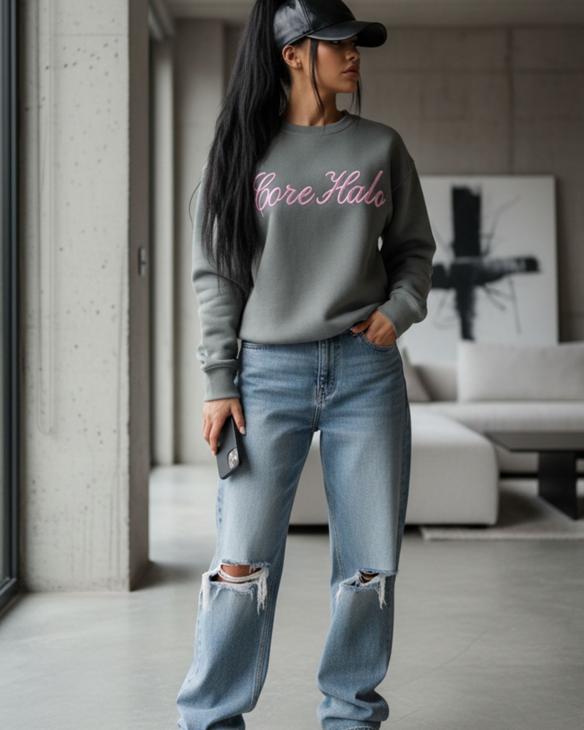 SHADOW Crewneck | HALO99:1