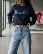 NIGHT BLUE Crewneck | HALO99