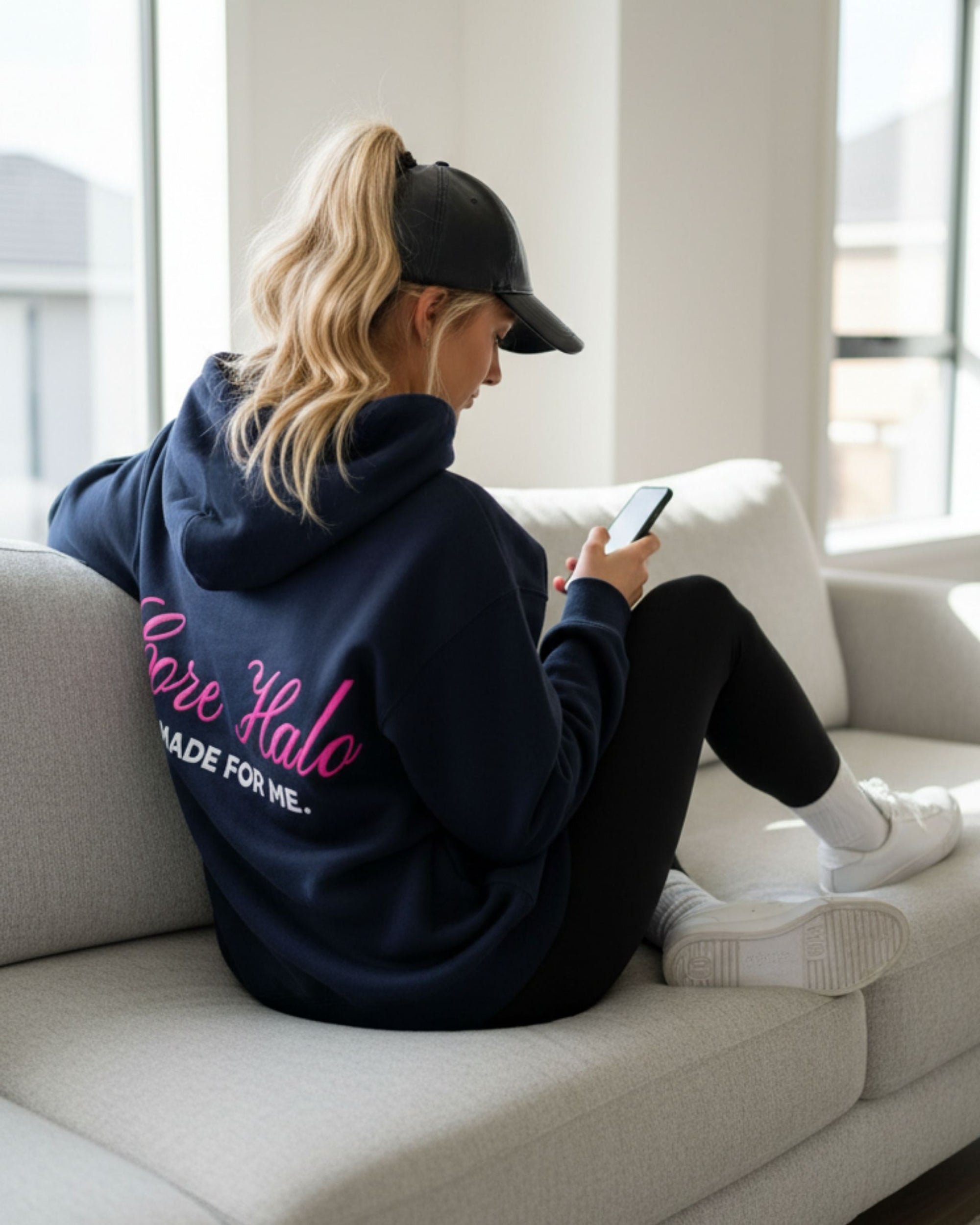 NIGHT BLUE Hoodie Relaxed | HALO99:1