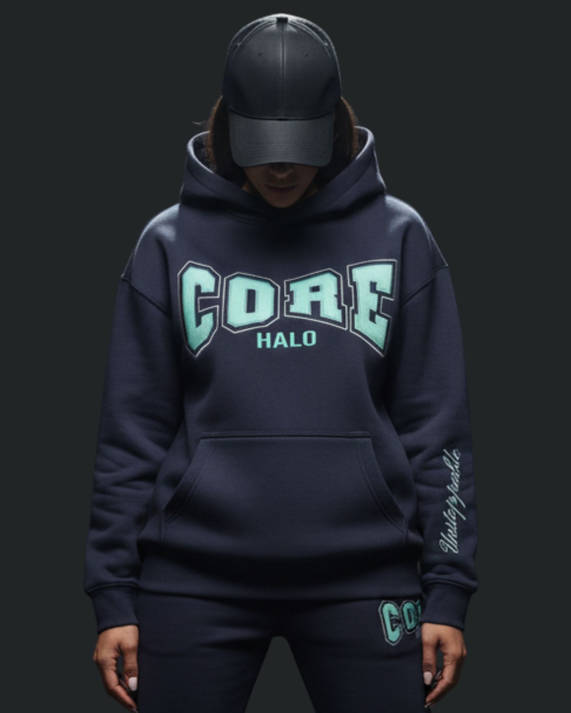 NIGHT BLUE Hoodie Relaxed | I AM 77:1