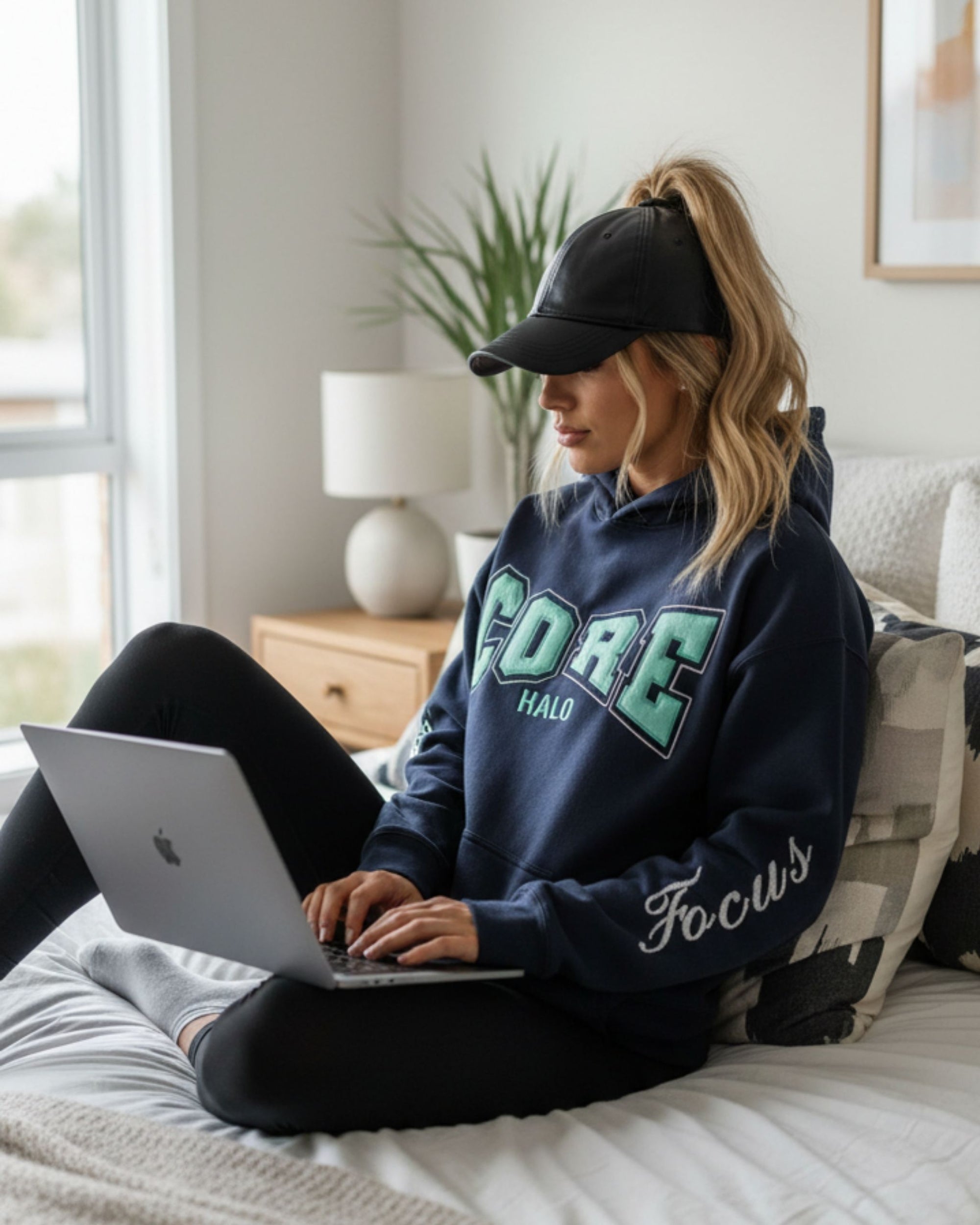 NIGHT BLUE Hoodie Relaxed | I AM 77:1