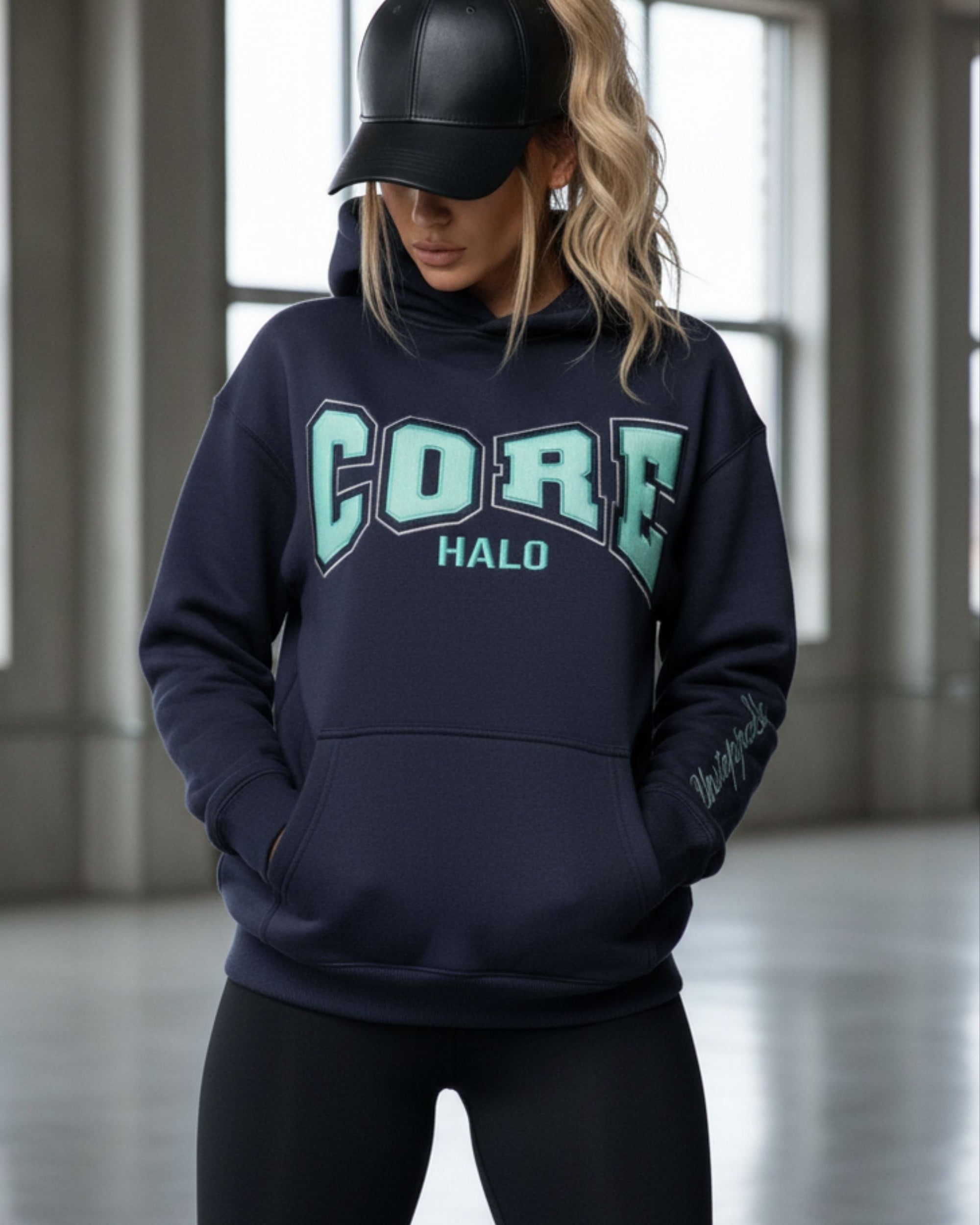NIGHT BLUE Hoodie Relaxed | I AM 77:1