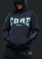 NIGHT BLUE Hoodie Relaxed | I AM 77:1