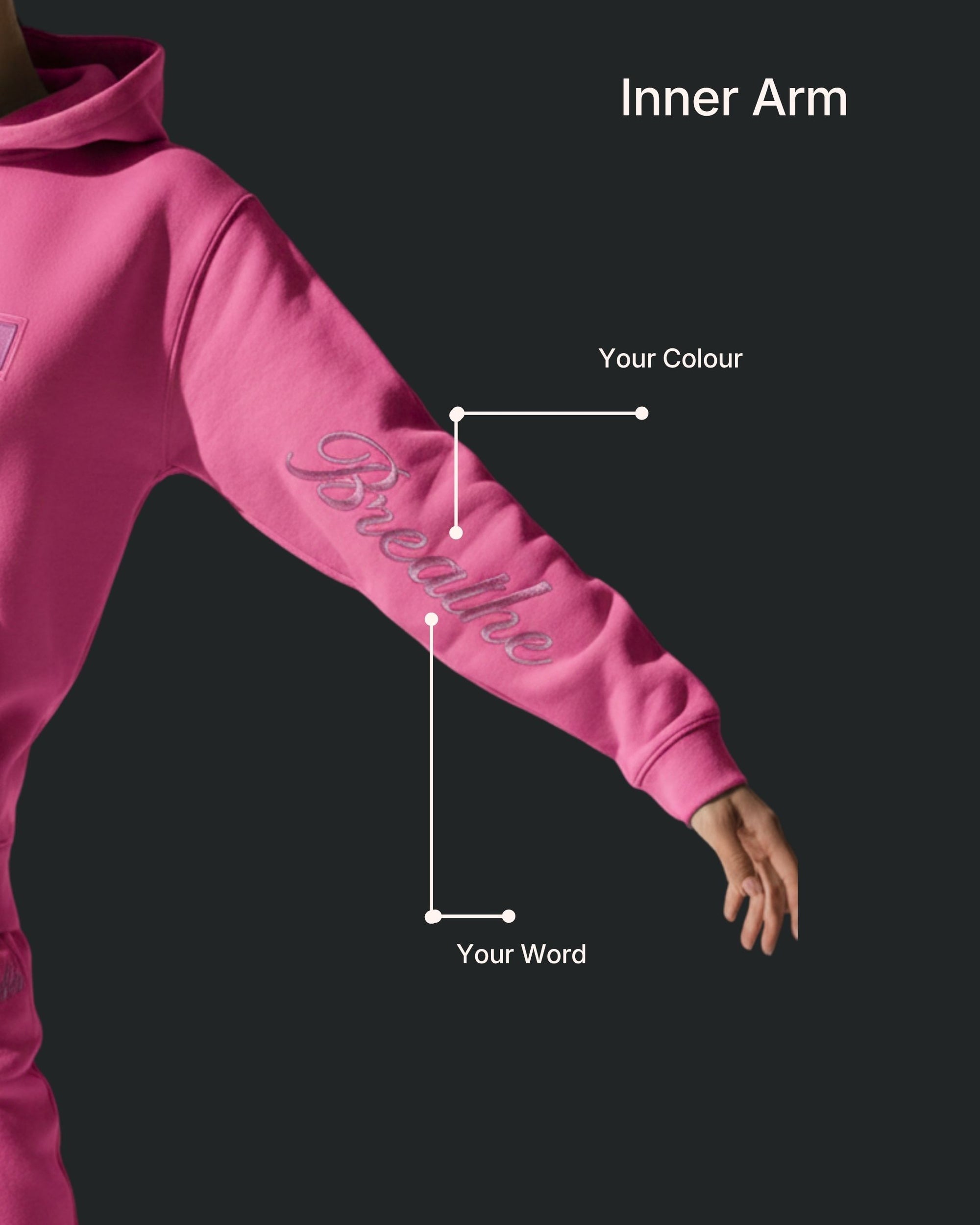 BUBBLEGUM Hoodie Relaxed | I AM 77:1