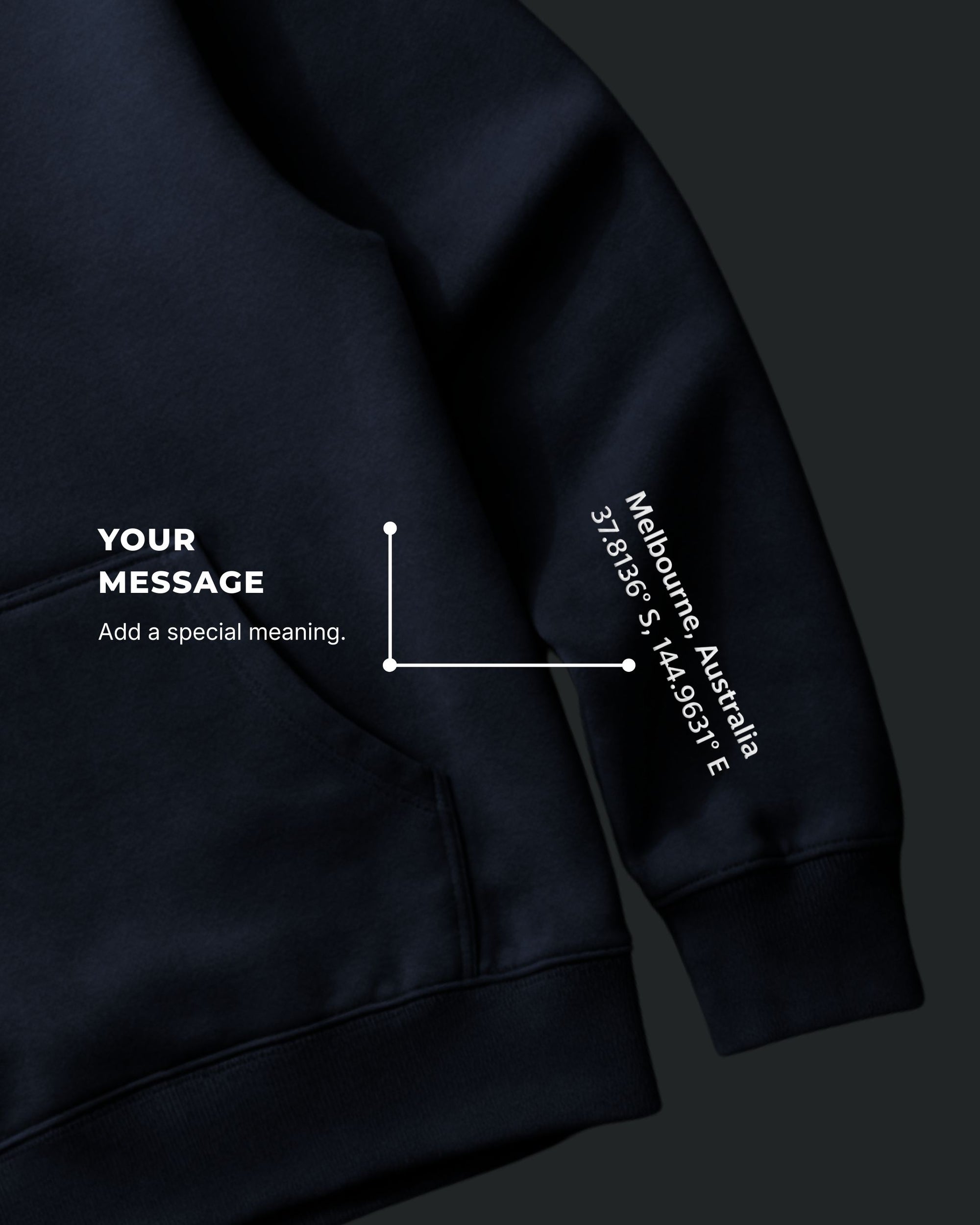 DARKNESS Hoodie 400gsm | N490:40 (Unisex)