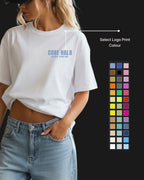 WHITE T-SHIRT Oversized| CORE33