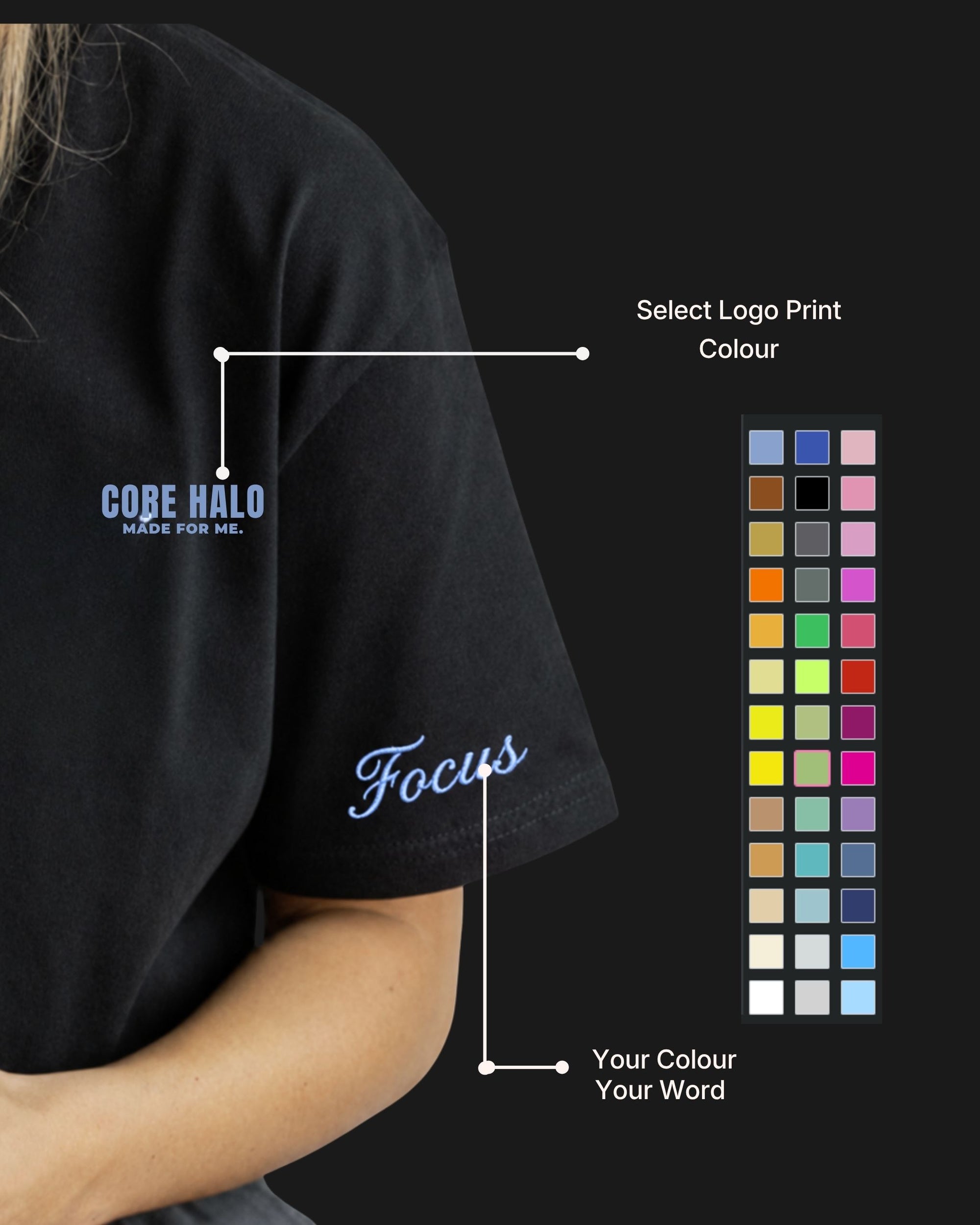 ONYX T-SHIRT Oversized| CORE33