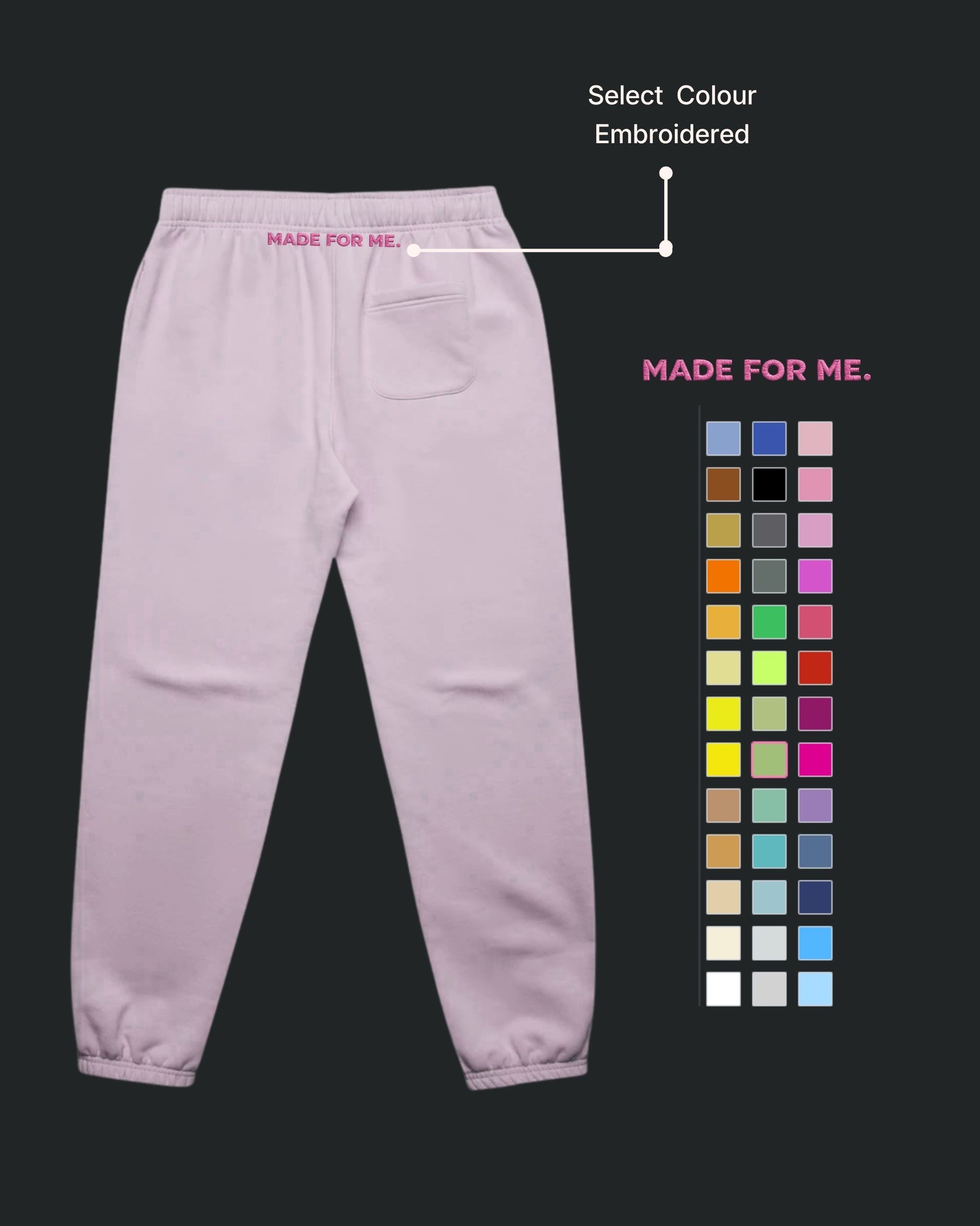 ORCHID Trackpants | I AM 77:1