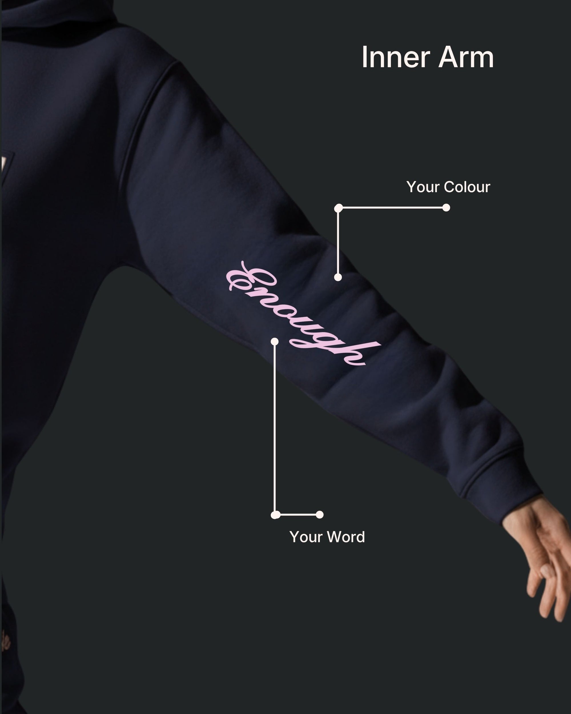 NIGHT BLUE Hoodie Relaxed | HALO99