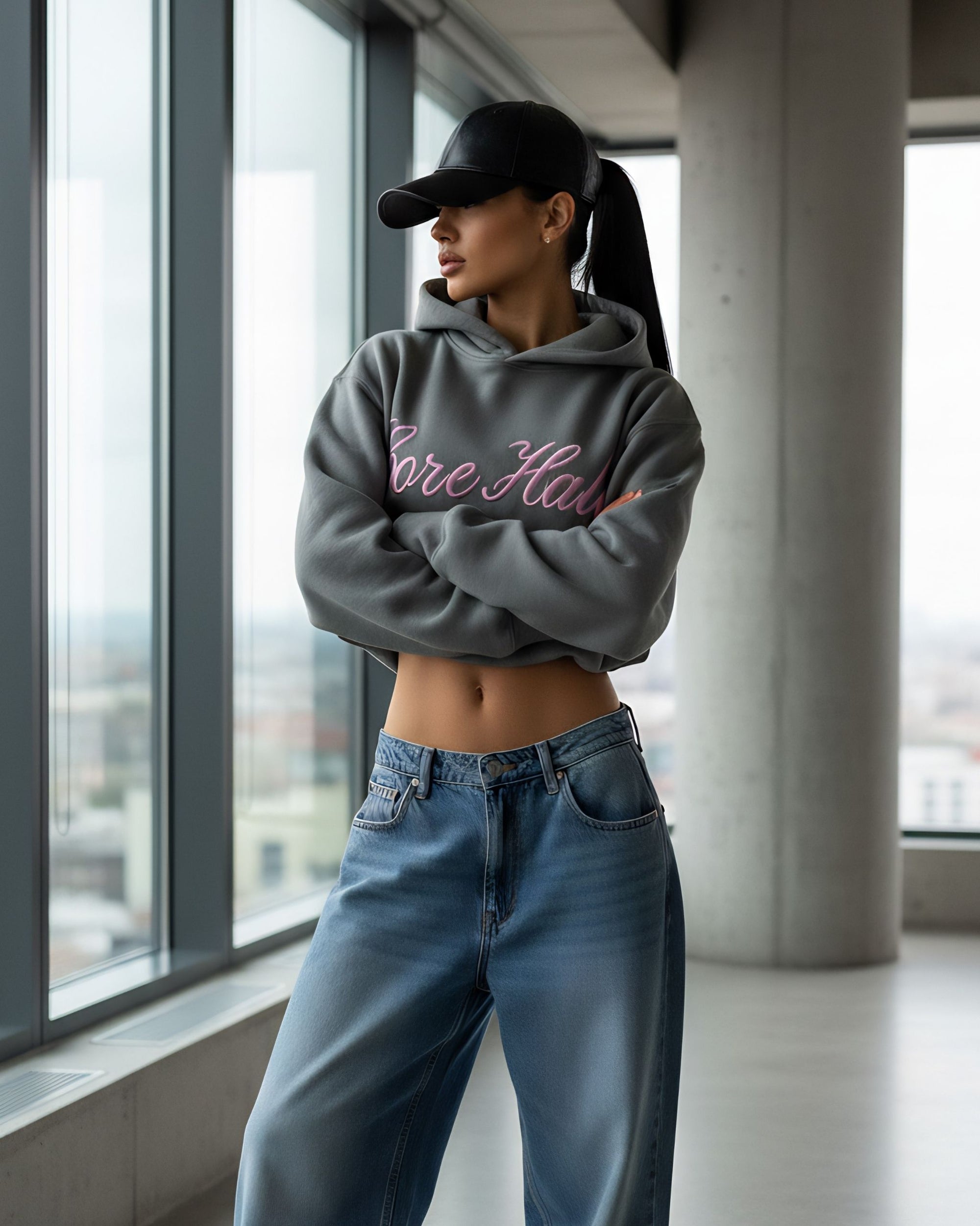 SHADOW Hoodie Relaxed | HALO99:1