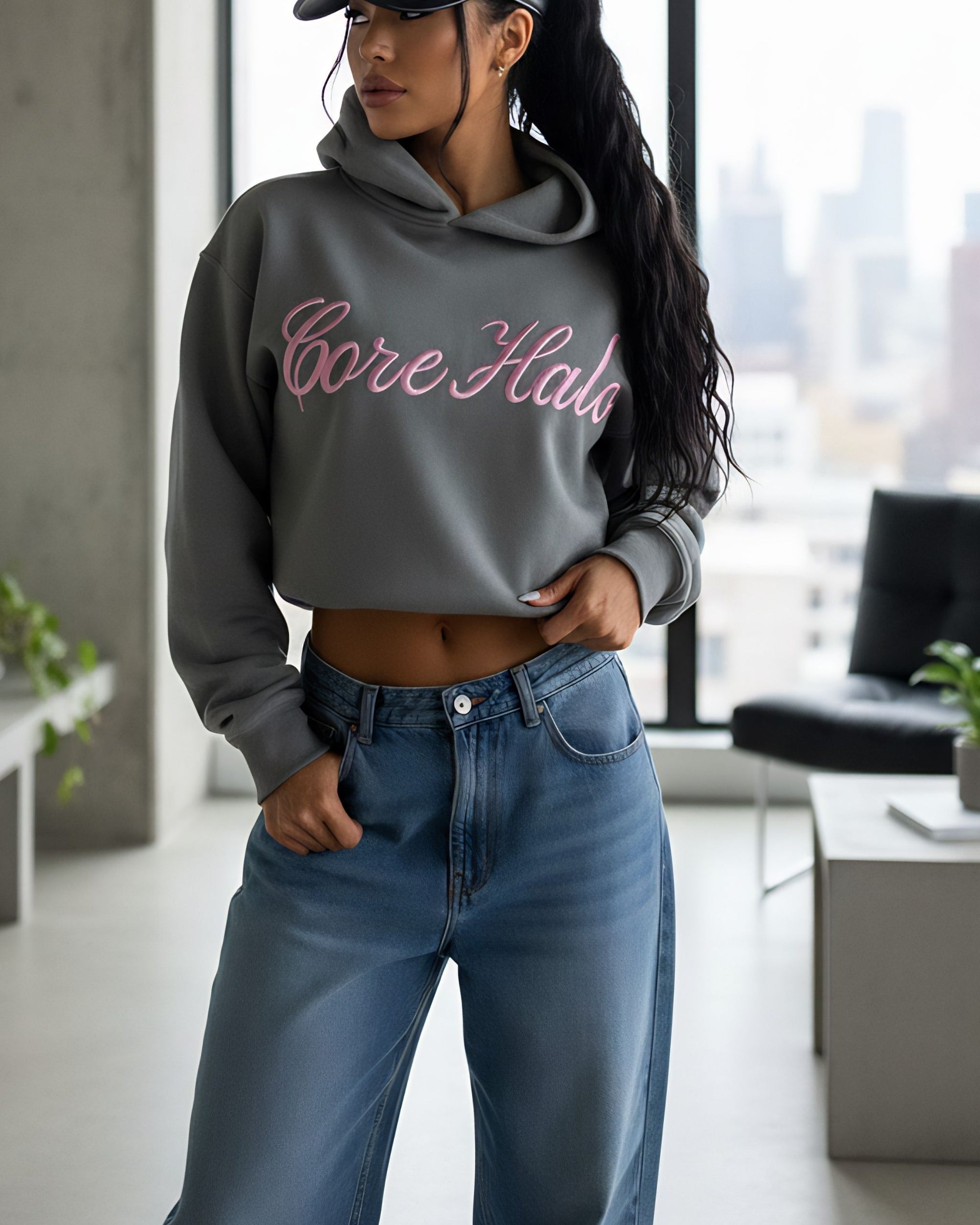 SHADOW Hoodie Relaxed | HALO99:1