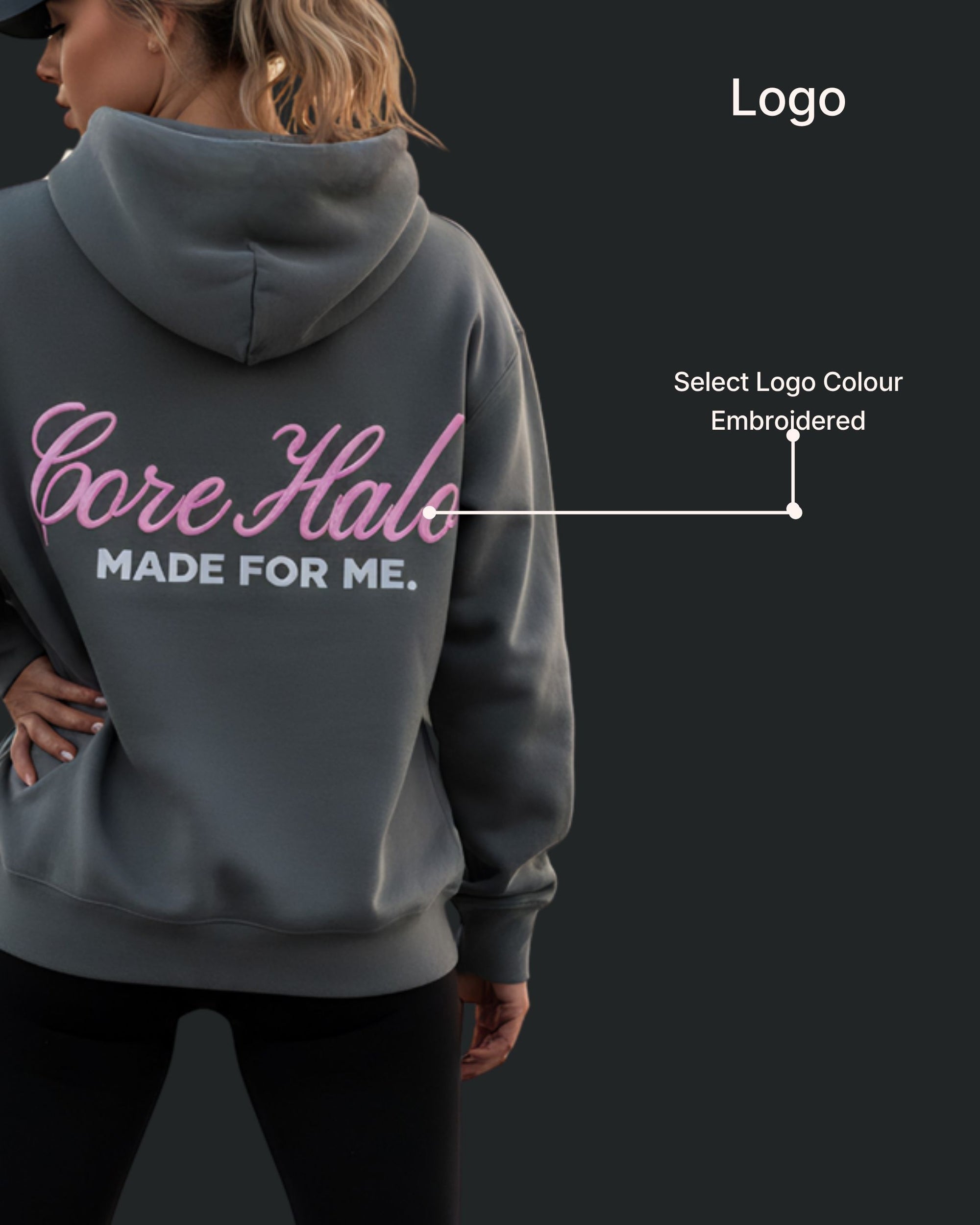 SHADOW Hoodie Relaxed | HALO99:1