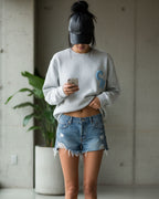 MARBLE Crewneck| LEXA144