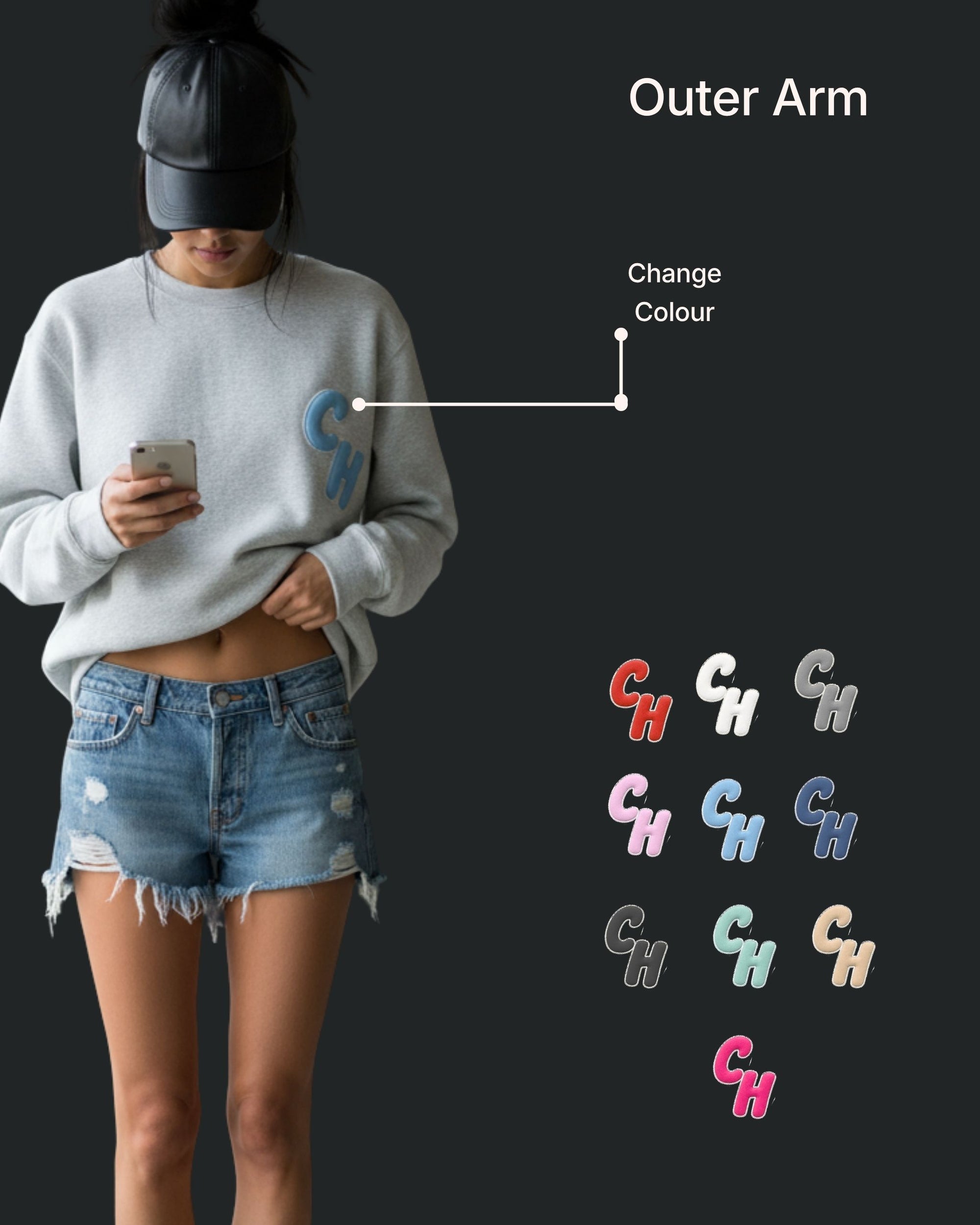 MARBLE Crewneck| LEXA144