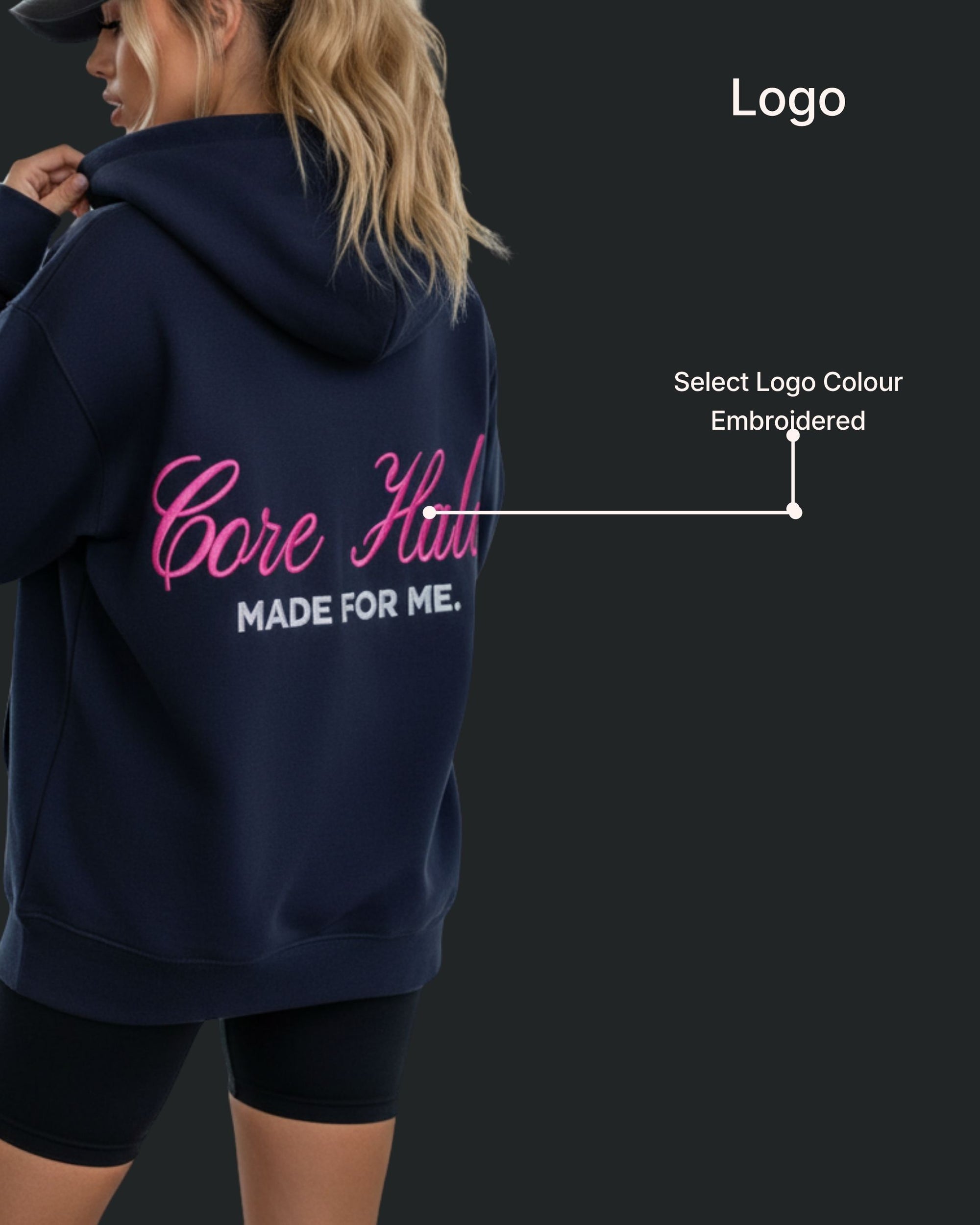 NIGHT BLUE Hoodie Relaxed | HALO99:1